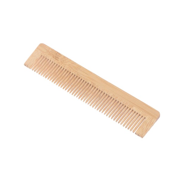 Biodegradable comb, made of bamboo, 13.7 cm x 3 cm